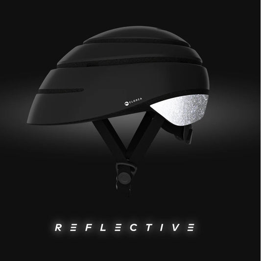 Closca Loop Reflective ヘルメット | 自転車/キックボード用折りたたみヘルメット