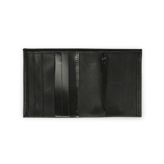 Mnmur COMPATTO イタリア製 縦型レイアウト 2つ折り財布 タイヤチューブリサイクル素材