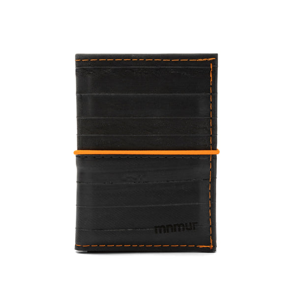 Mnmur INFORMALE イタリア製 3つ折り財布 タイヤチューブリサイクル素材