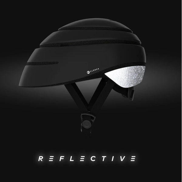 Closca Loop Reflective ヘルメット | 自転車/キックボード用折りたたみヘルメット